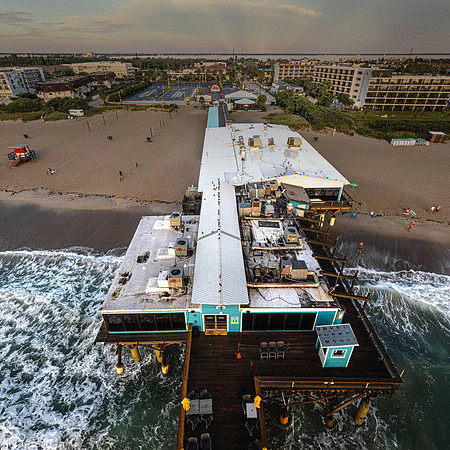 COCOA Beach Pier, Florida