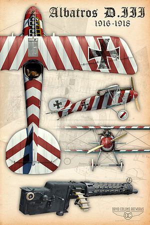Profile-Series-WWI-Albatros DIII