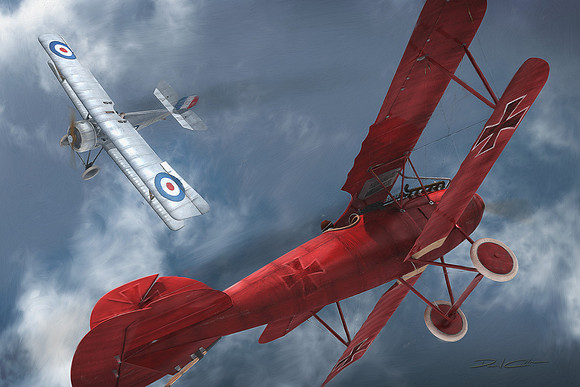 Red Barron A Duel Begins