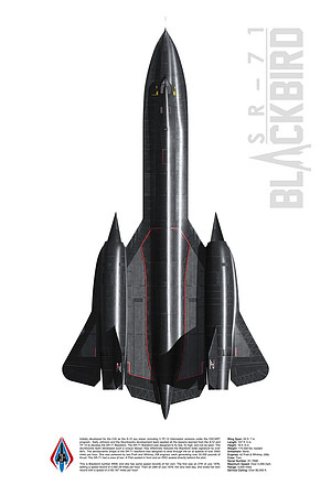 SR-71 Blackbird 17958 Poster