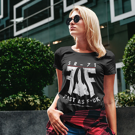The FAF SR-71 Black Tshirt