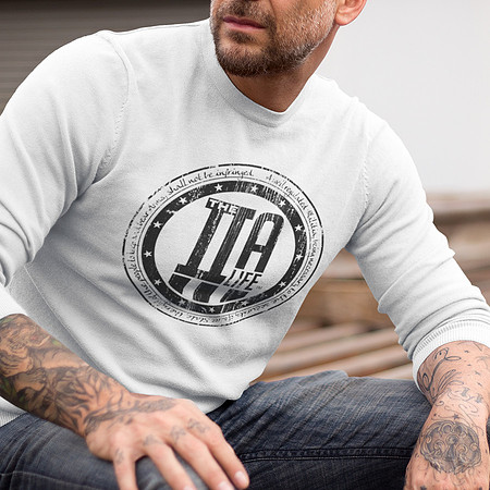 The 2ALife Shield Logo White Shirt
