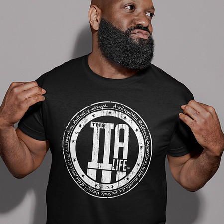 the 2ALife Round Shield Shirt